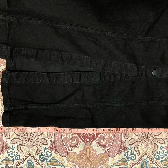 NWT Zara dark denim bustier button front dress size XS - Picture 5 of 9